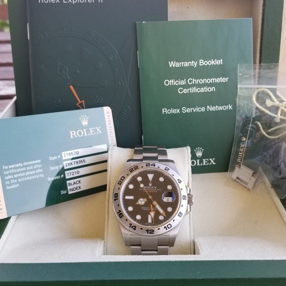 Rolex Explorer II 216570 Mens Luxury Watch - Picture 8 of 8